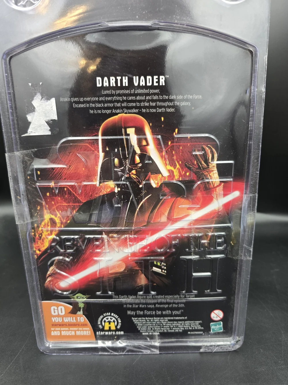 Star Wars Darth Vader Action Figure - Black, Red, Orange